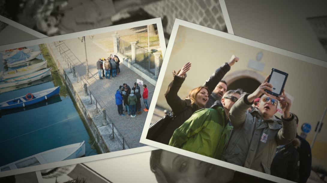 Caccia al Tesoro con iPad per team building interattivi 2.0 city game We Can Be Heroes Peschiera del Garda teamwork